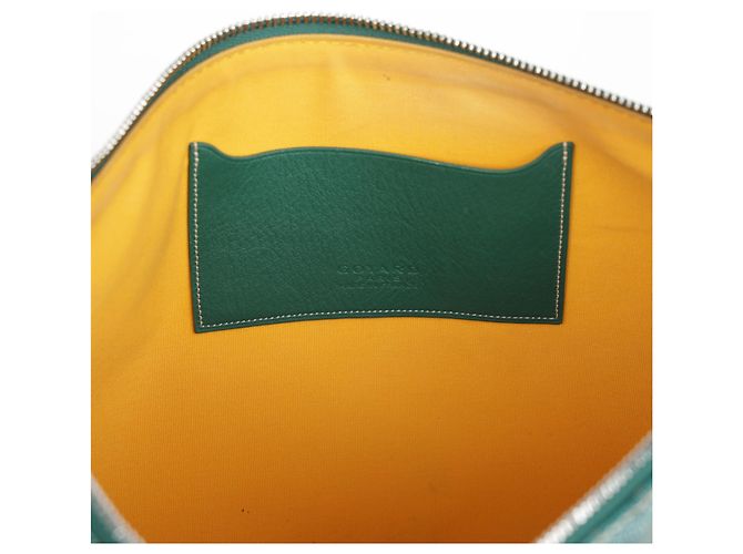 Goyard Clutch Sena MM Green Verde - vista 15