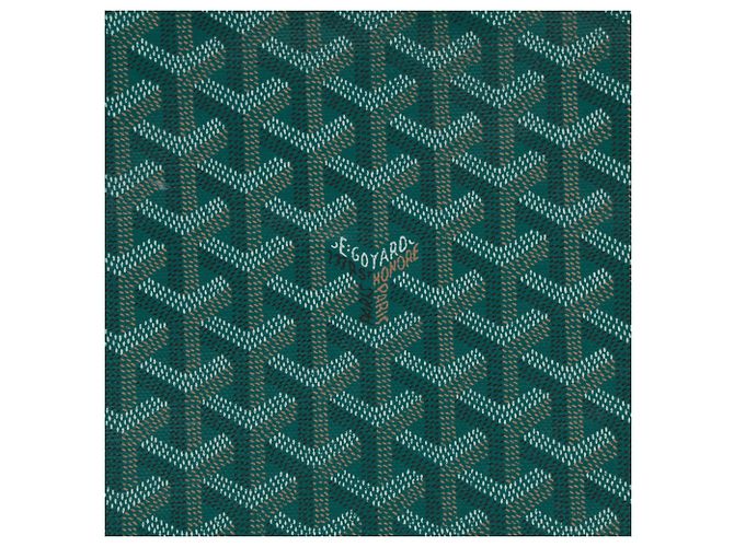 Goyard Clutch Sena MM Green Verde - vista 3