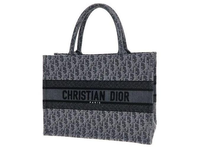 Borsa Tote Dior Medium Grigia Marrone - vista 3