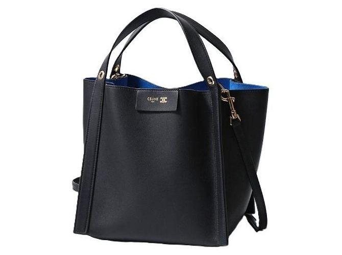 Céline Picca borsa Cube in vitello morbido Nero - vista 3