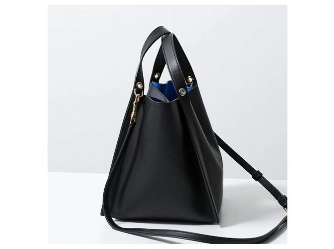 Céline Picca borsa Cube in vitello morbido Nero - vista 5