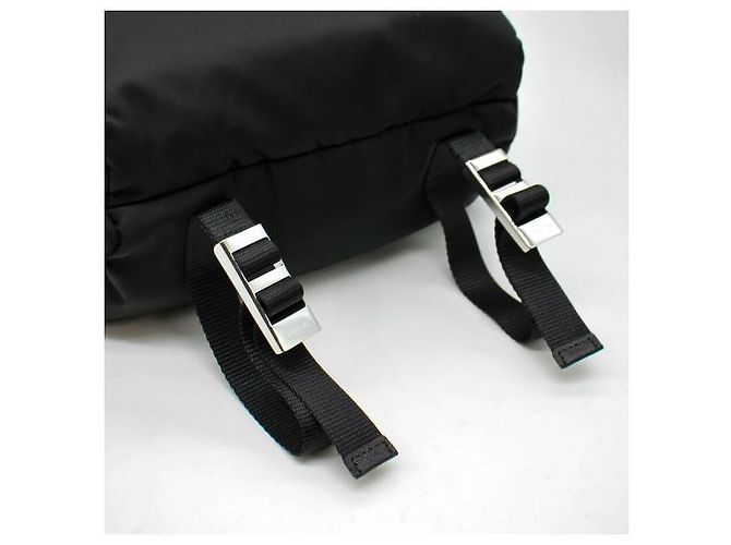 Prada Borsa a tracolla in nylon e pelle - vista 10