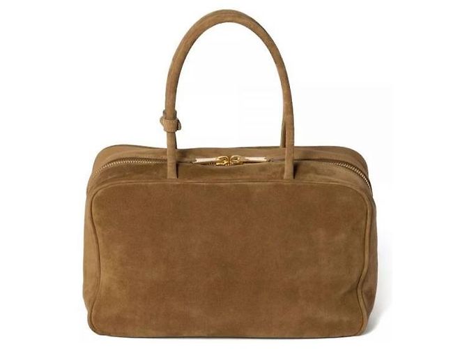Miu Miu Suede Bow Bag Large Olivgrün - Ansicht 4