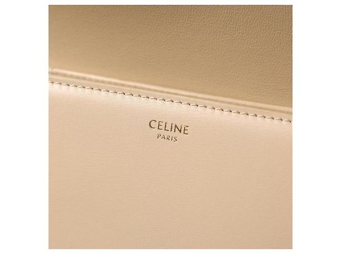 Céline Borsa Teen Triomphe in vitello lucido Marrone - vista 6
