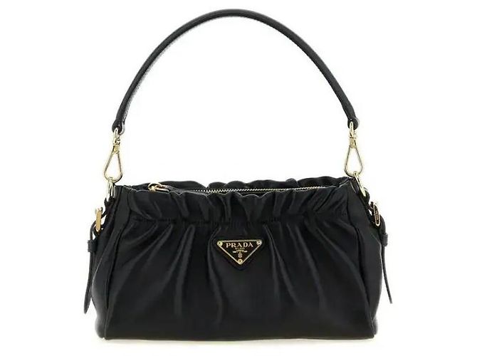 Borsa Prada in pelle Nappa nera Nero - vista 3