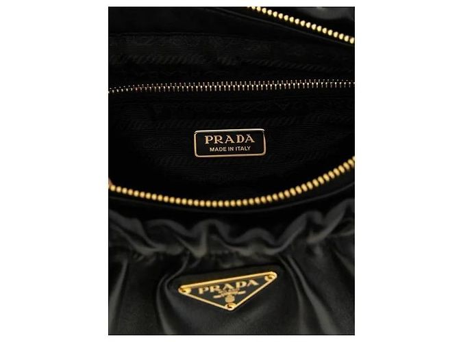 Borsa Prada in pelle Nappa nera Nero - vista 6
