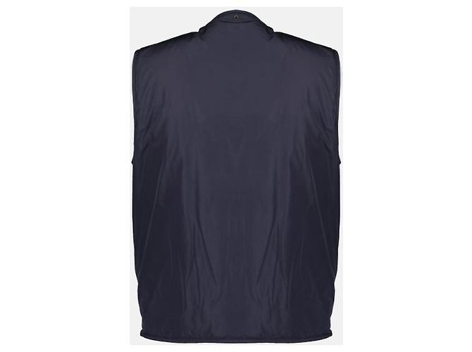 Moncler Roquille Reversible Down Shirt Jacket Blau - Ansicht 8