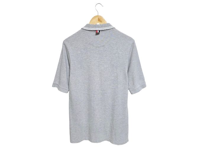 Thom Browne Kurzarm-Poloshirt Braun - Ansicht 2