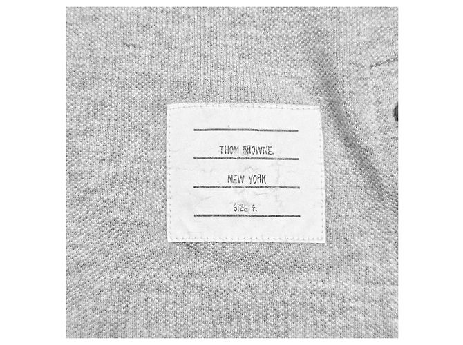 Thom Browne Kurzarm-Poloshirt Braun - Ansicht 4