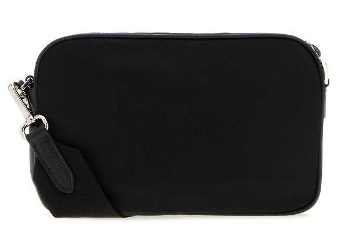 Prada Re-Nylon Mini Schultertasche Schwarz - Ansicht 5