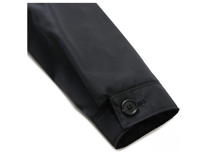Prada Re-Nylon Triangle Logo Bomber Jacket Black - view 10