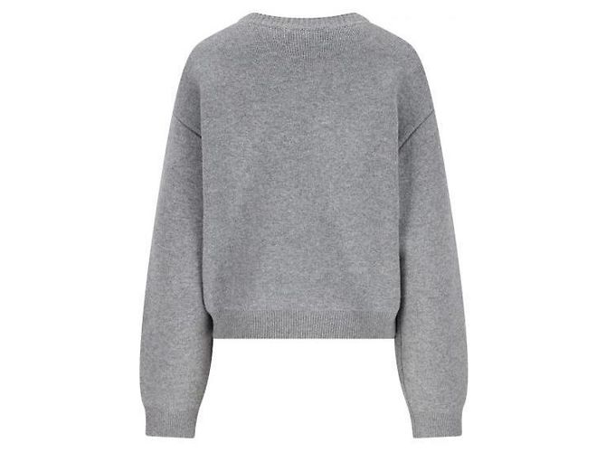 Céline Kaschmir-Pullover mit Rundhalsausschnitt Blau - Ansicht 4