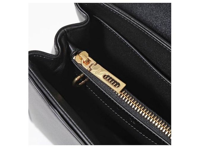 16 Céline MINI BORSA IN VITELLO SATINATO Nero - vista 6