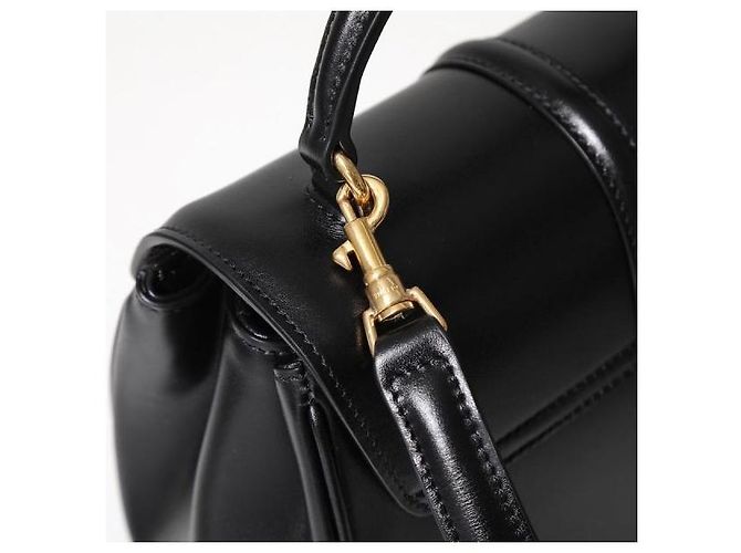 16 Céline MINI BORSA IN VITELLO SATINATO Nero - vista 7