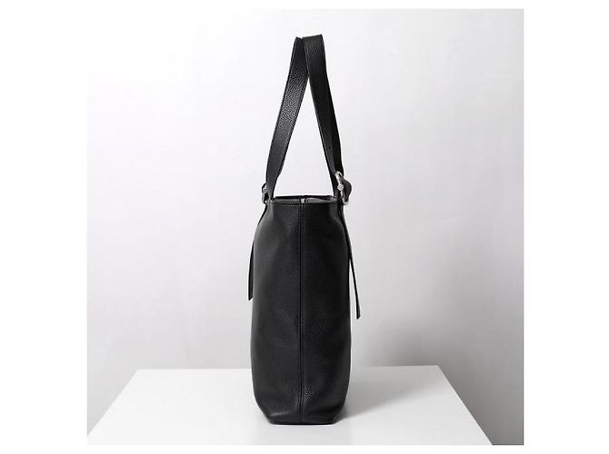 Loewe Saco Tote Loop com fecho de correr em pele de vitelo grão flexível Preto - vista 5