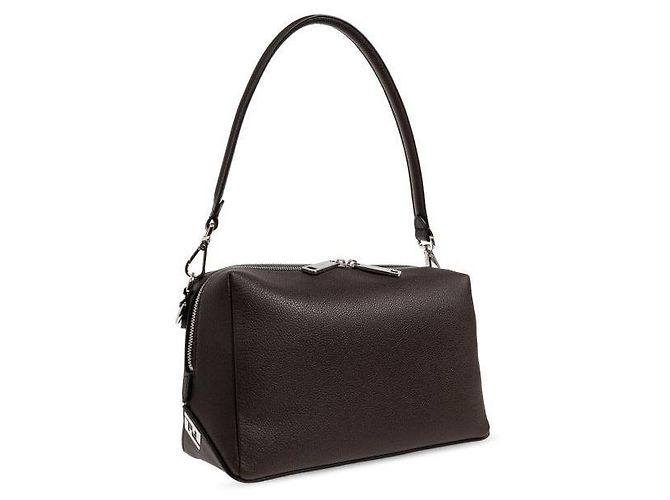 Fendi Lederhandtasche Mittel Braun Schokolade - Ansicht 5