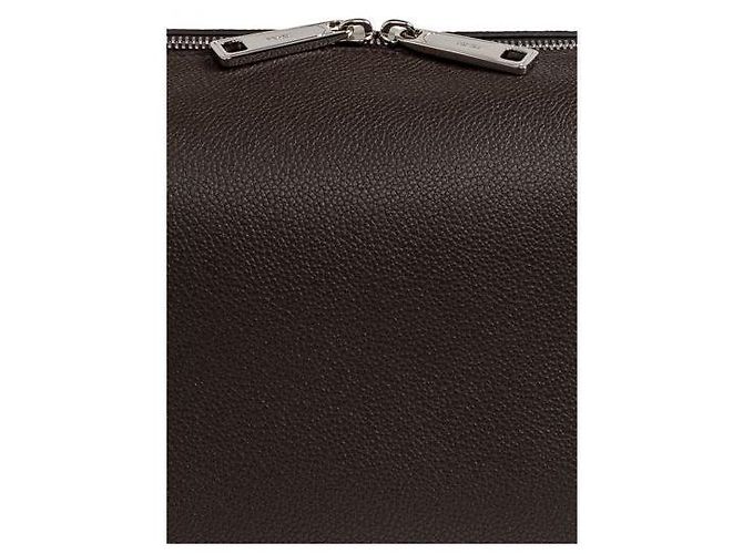 Fendi Lederhandtasche Mittel Braun Schokolade - Ansicht 7