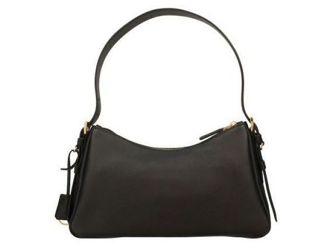 Prada Borsa a tracolla media in pelle Nero - vista 6