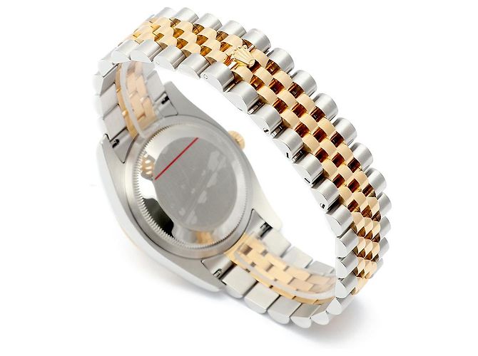 Rolex Orologio Combinazione Uomo Datejust con Quadrante Computer e Diamanti Originali Giallo - vista 15
