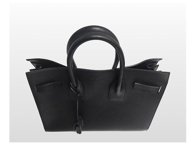 Saint Laurent Picca borsa a tracolla nera Nero - vista 13