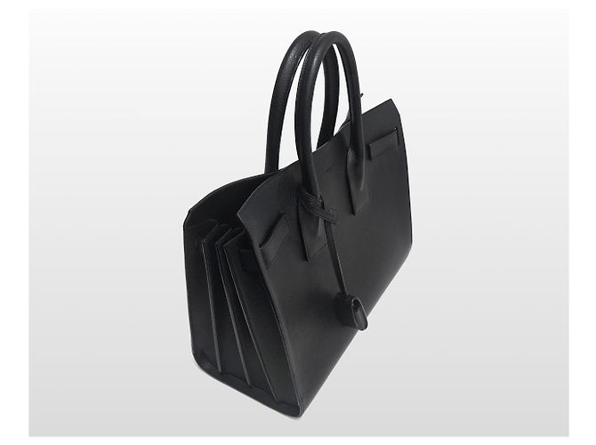 Saint Laurent Picca borsa a tracolla nera Nero - vista 14