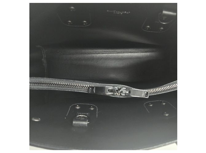 Saint Laurent Picca borsa a tracolla nera Nero - vista 15