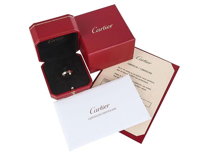 Cartier Love Ring Small (Mini) Roségold Pink - Ansicht 6