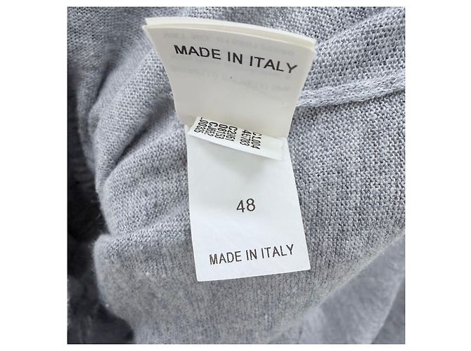 Brunello Cucinelli Baumwoll-Poloshirt mit kurzen Ärmeln Grau Braun - Ansicht 6