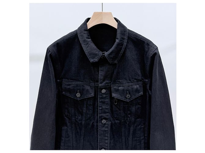 Louis Vuitton Denim Trucker Jacke Schwarz - Ansicht 2