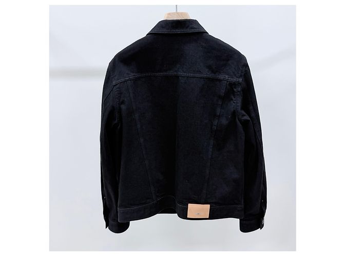 Louis Vuitton Denim Trucker Jacke Schwarz - Ansicht 4