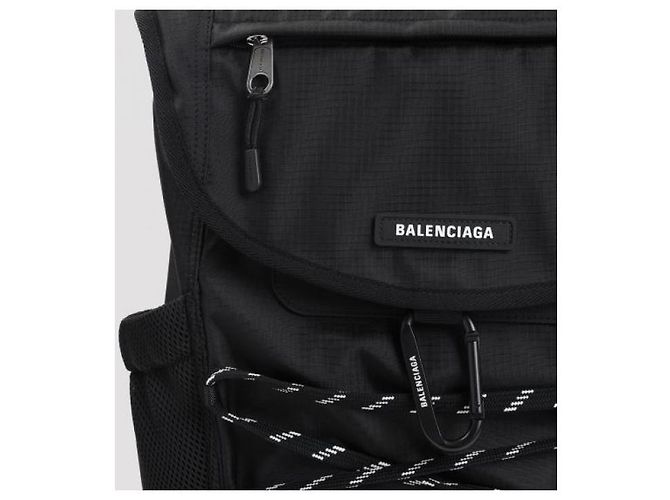 Balenciaga Zaino da trekking Nero - vista 7