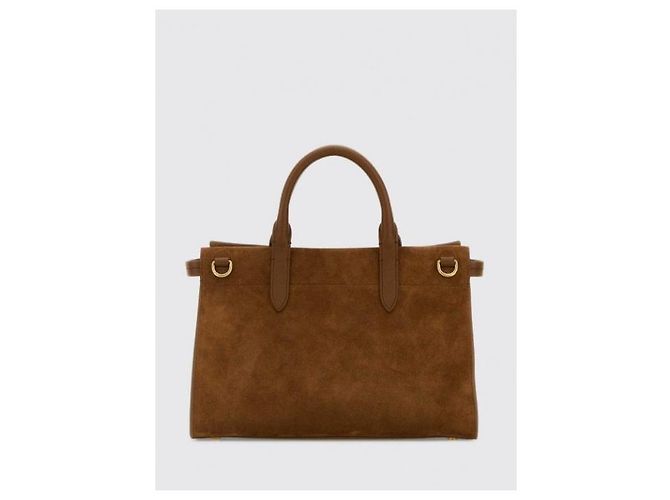 Burberry Borsa Tote Cotswolds Piccola Marrone - vista 5