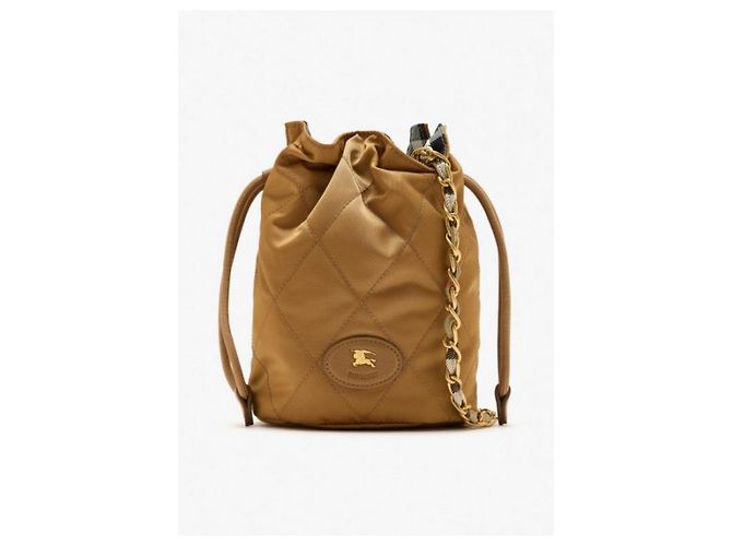 Burberry Wendbare Horseshoe-Kettentasche Braun - Ansicht 5