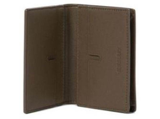 Burberry Check Folding Card Case Brown - view 8