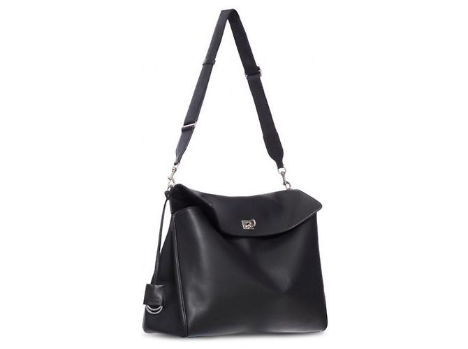 Balenciaga Borsa a Tracolla Rodeo Medium Nero - vista 5