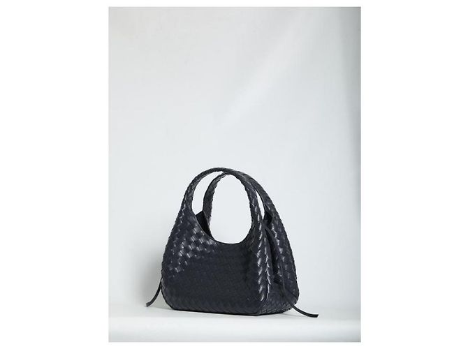 Bottega Veneta Campana Medium Tasche Blau - Ansicht 5