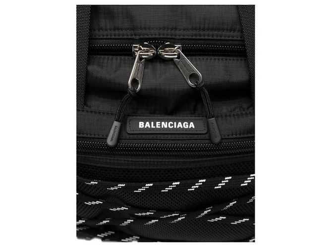 Balenciaga Borsa da palestra Hike Nero - vista 7