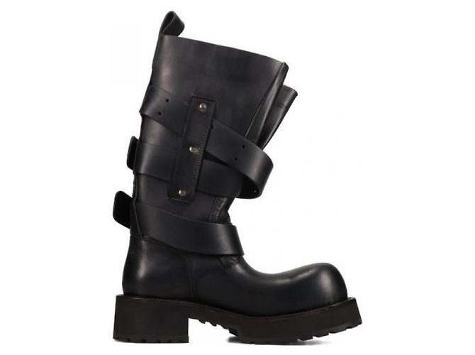 Balenciaga Botas altas Venom Preto - vista 5