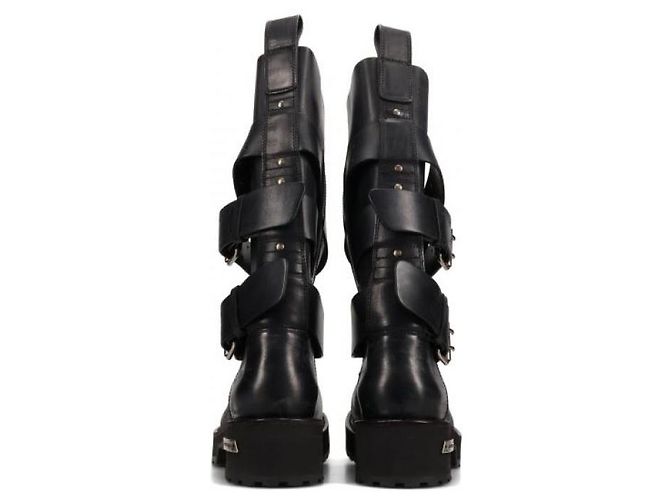 Balenciaga Botas altas Venom Preto - vista 6