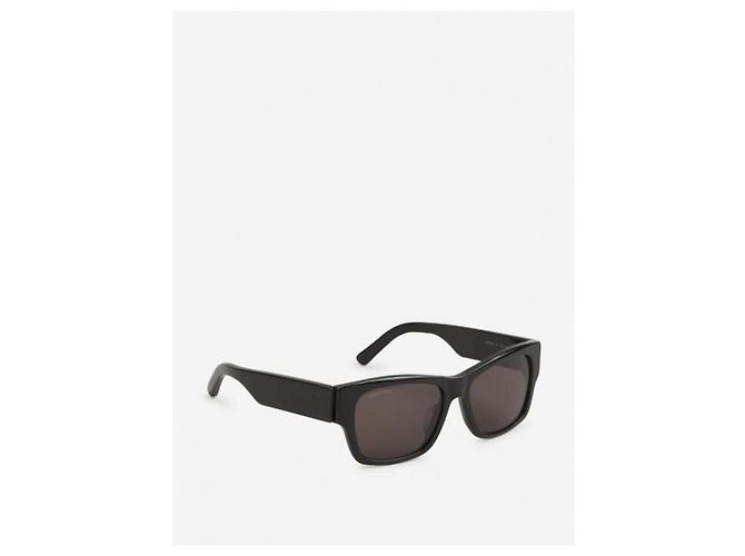 Balenciaga Occhiali da sole Max Square AF Nero - vista 5