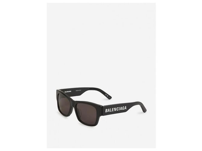 Balenciaga Occhiali da sole Max Square AF Nero - vista 6