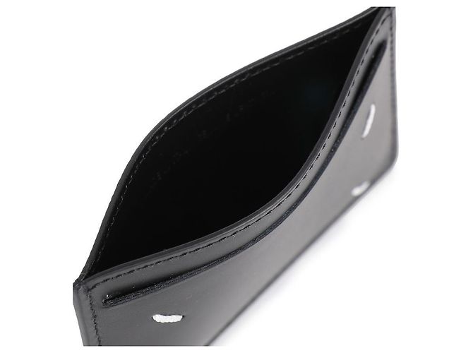 Maison Martin Margiela Stitched Card Wallet Black - view 8