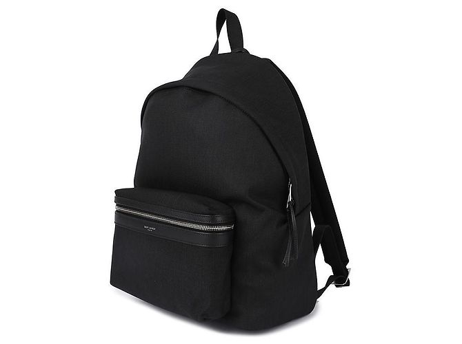 Saint Laurent Zaino City Classico Nero - vista 4