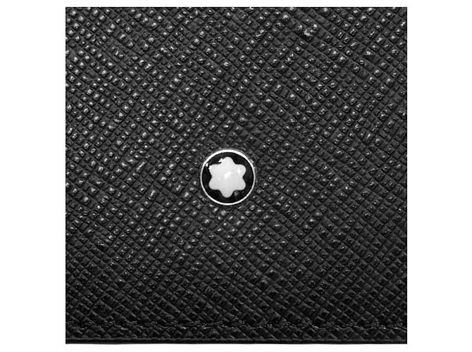 Montblanc Porta-cartões Carteira Sartorial Leather Black Preto - vista 10
