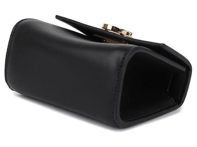 Salvatore Ferragamo Logo Mini Schultertasche NERO Schwarz - Ansicht 6