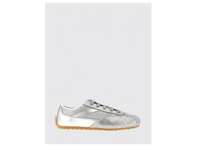 Alexander McQueen WIAKE Sneaker Silber Leder - Ansicht 4