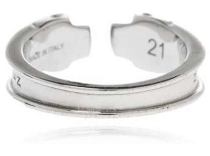 Alexander McQueen Twin Skull Ring Silber - Ansicht 6