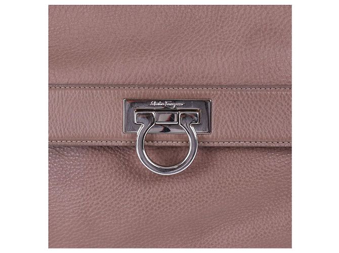 Salvatore Ferragamo Borsa a spalla Sofia Brown Medium Marrone - vista 2