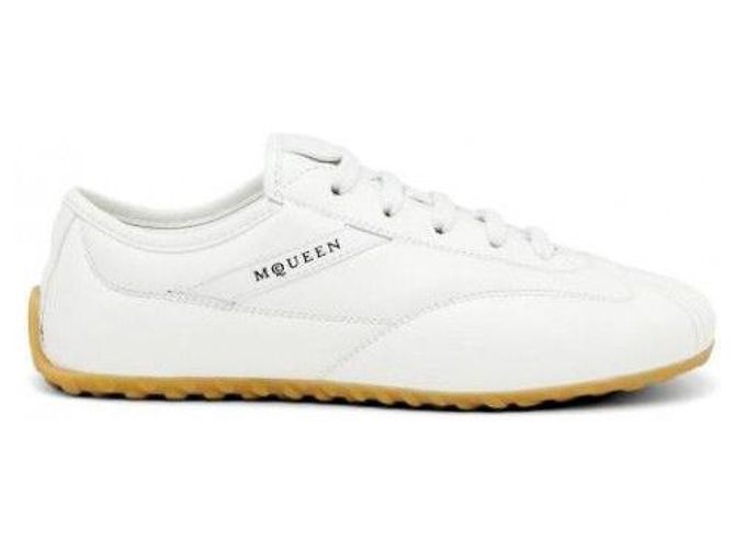Alexander McQueen Sneaker Off White Leder Weiß - Ansicht 4