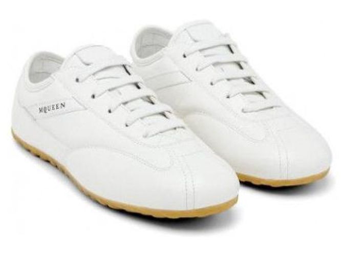 Alexander McQueen Sneaker Off White Leder Weiß - Ansicht 5